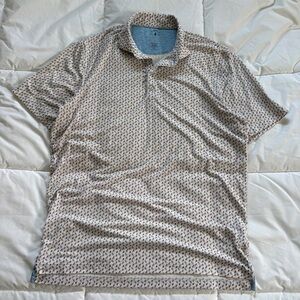 Johnnie-O Polo Shirt Size Large